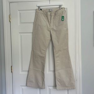 GAP corduroy pants off white
